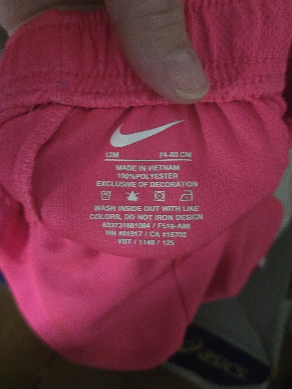 Nike Girls' Black Tee & Pink Shorts Set